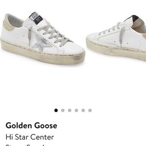 Golden Goose Hi Star Platform Sneakers. Size 38